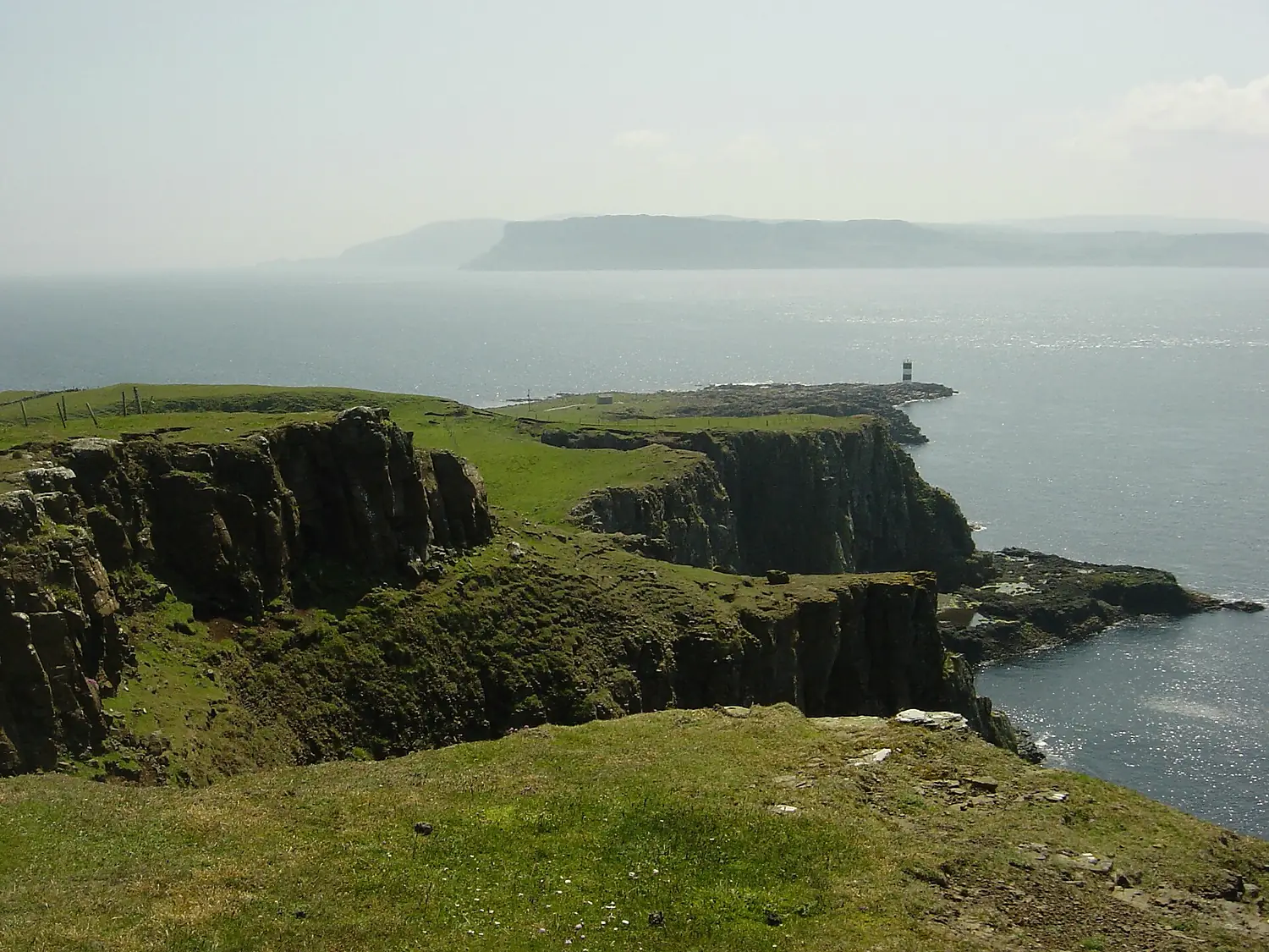 South leg of Rathlin Island looking towards Fear Head