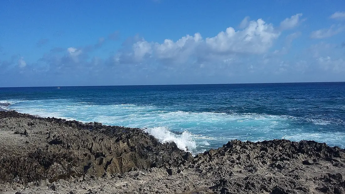 Hoyo soplador, San Andres