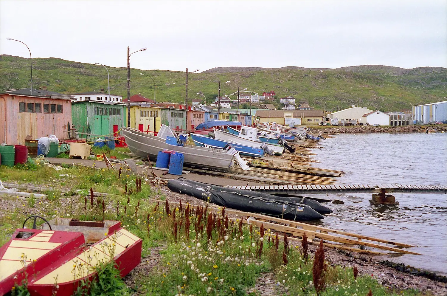 St. Pierre Beached Boats, France (near Newfoundland)