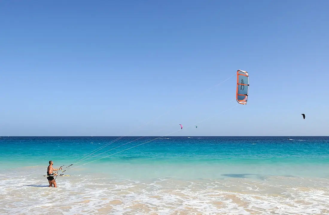 Cape Verde Sal kitesurfing