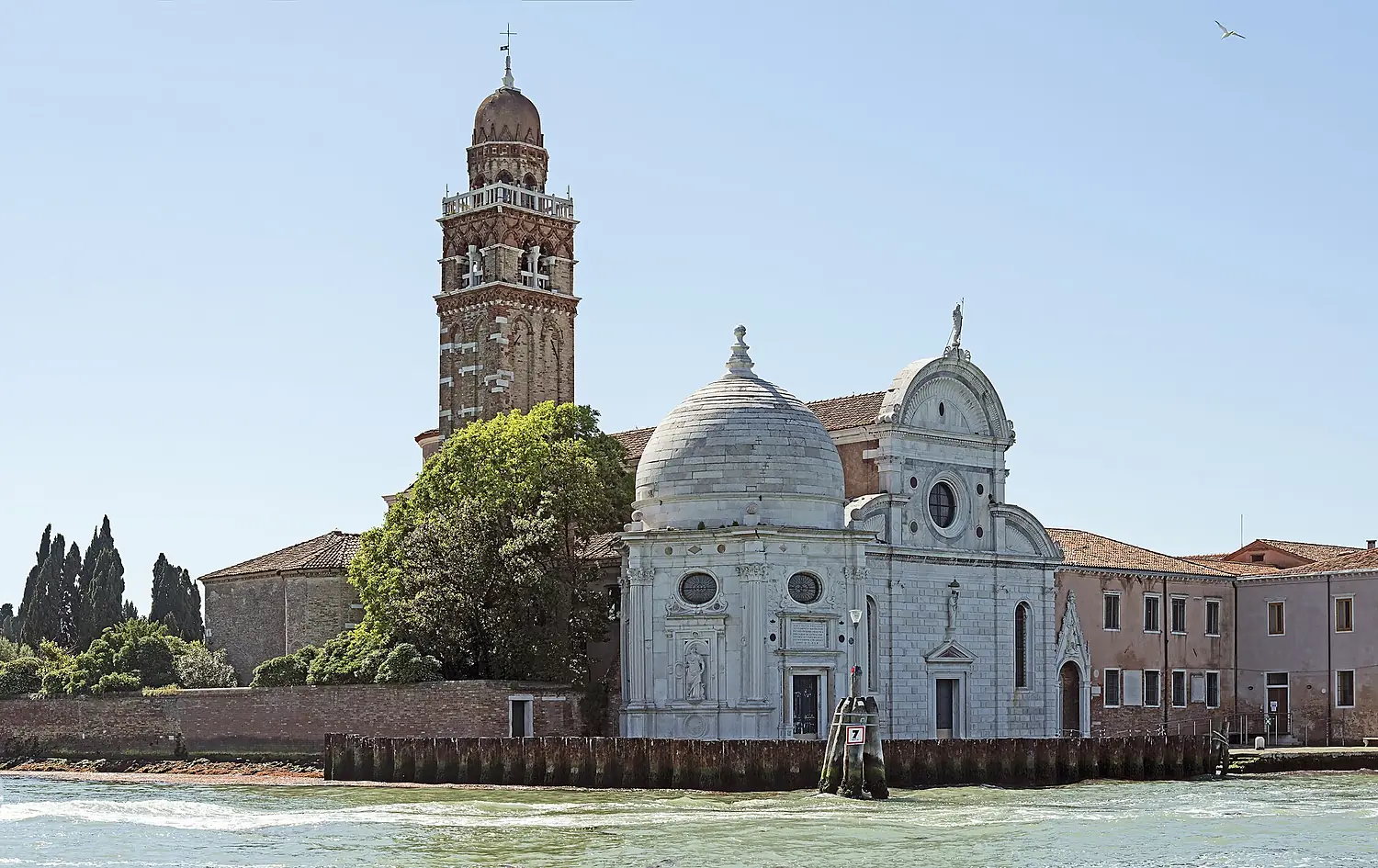 Chiesa di S.Michele in Isola, north exposure