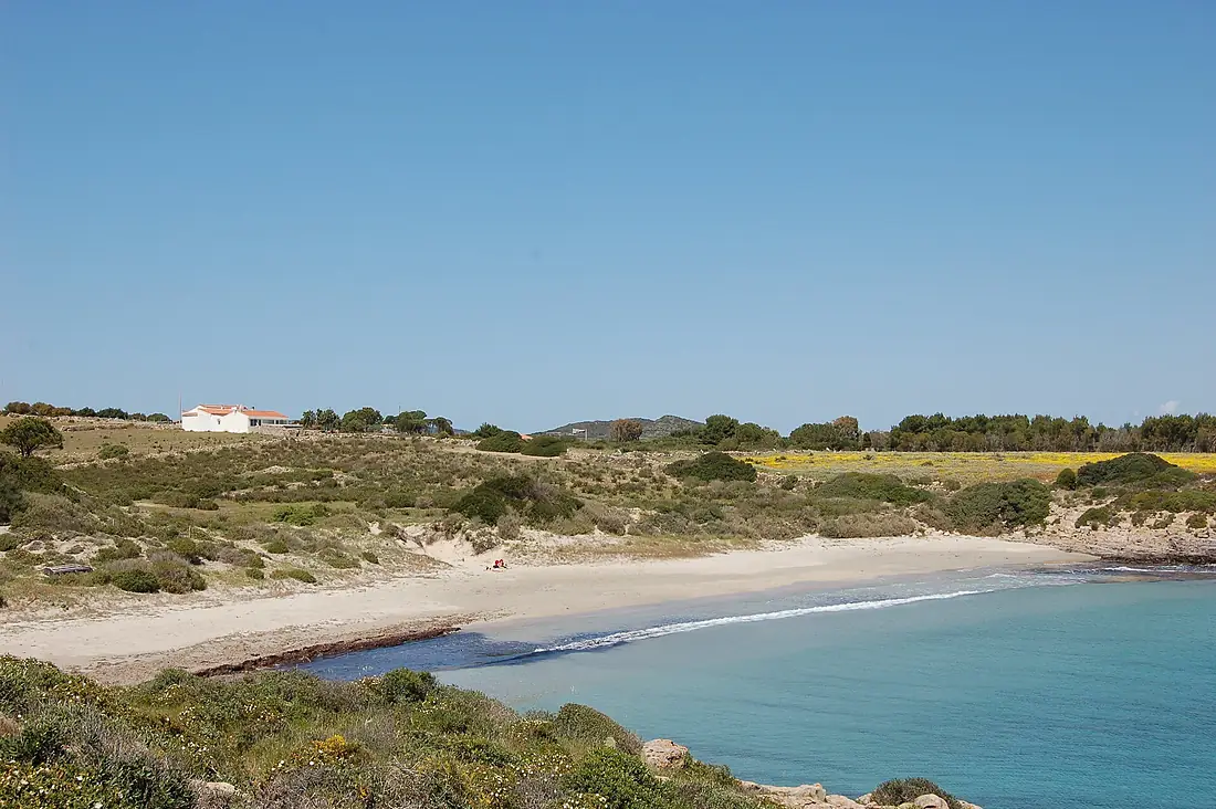 Isola di San Pietro, Spiaggia La Bobba