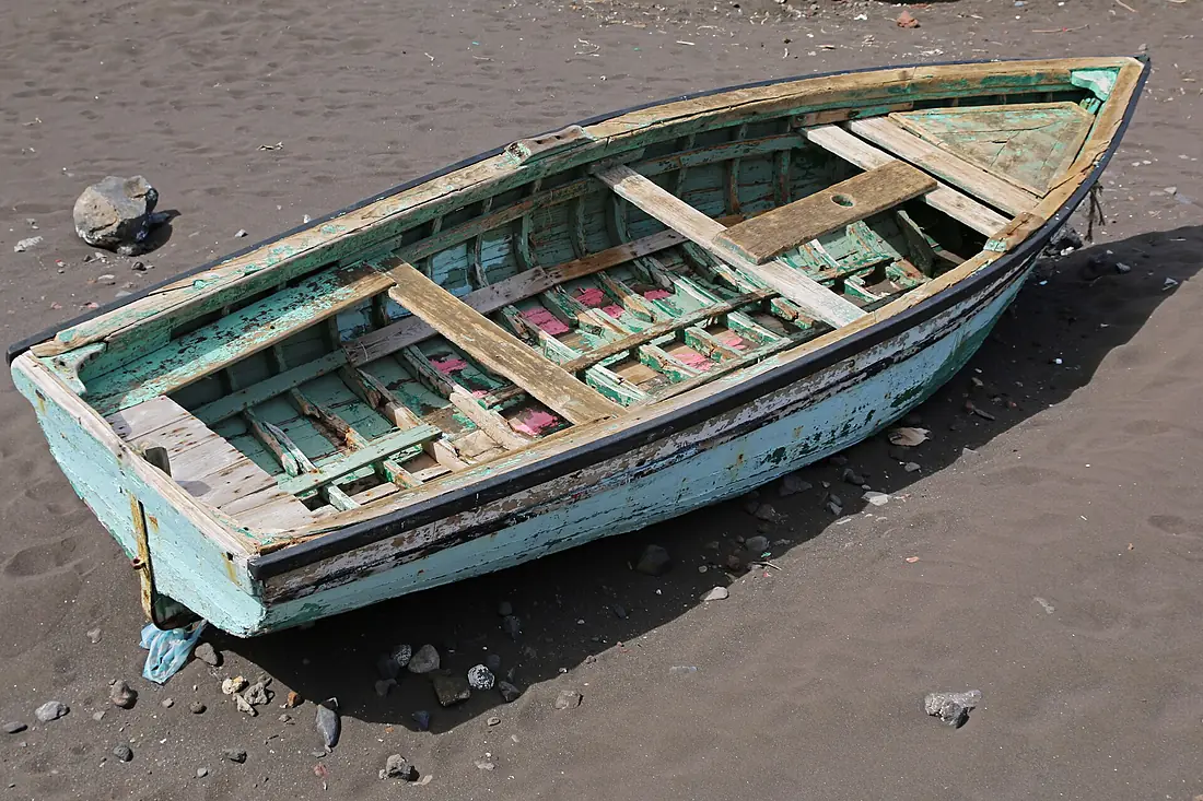 Ruderboot in São Nicolau IMG 4153a