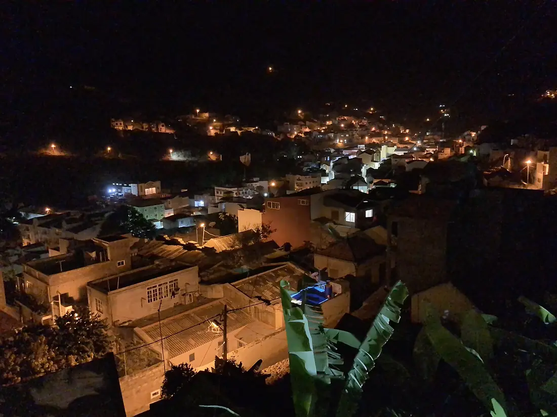 At night Ribeira Brava São Nicolau, Cabo Verde