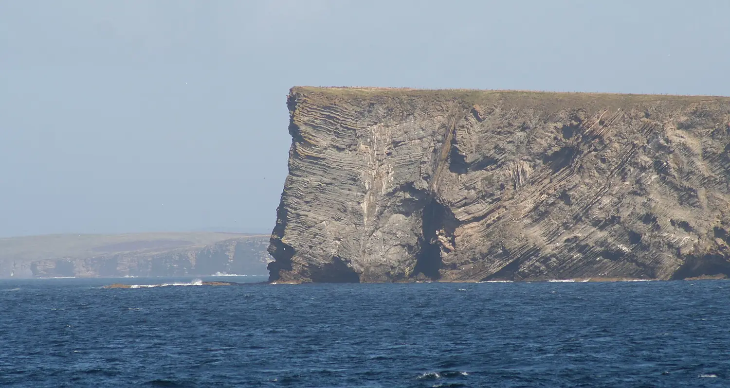 Approaching South Ronaldsay, Orkney Islands