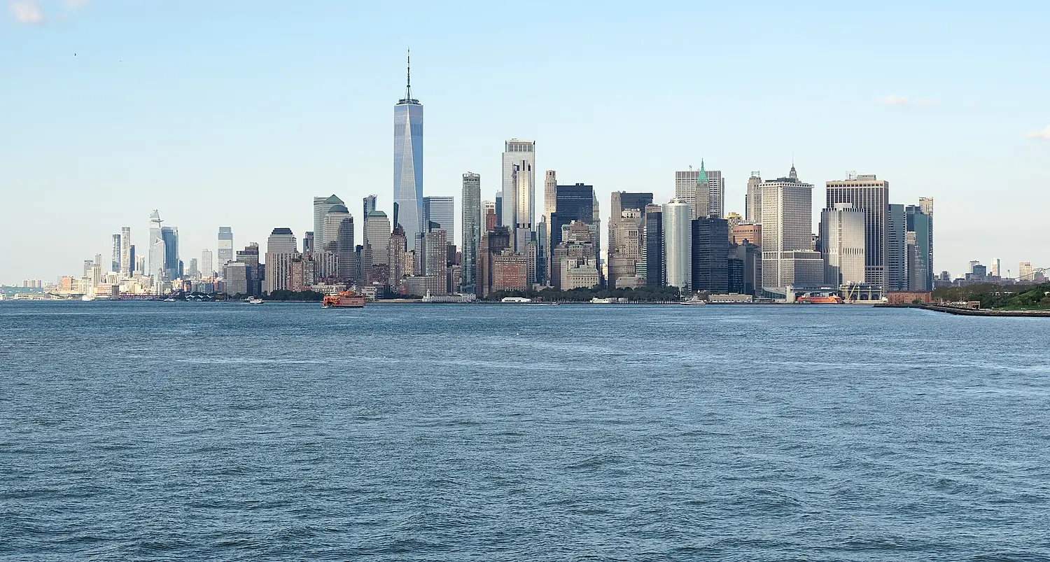 View of Manhattan from Staten Island Ferry, NYC, 20231002 1646 1798