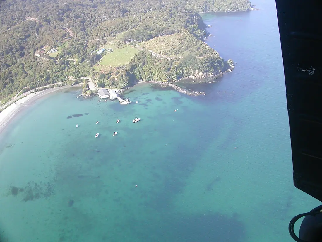Flying over Stewart Island - 8604765031