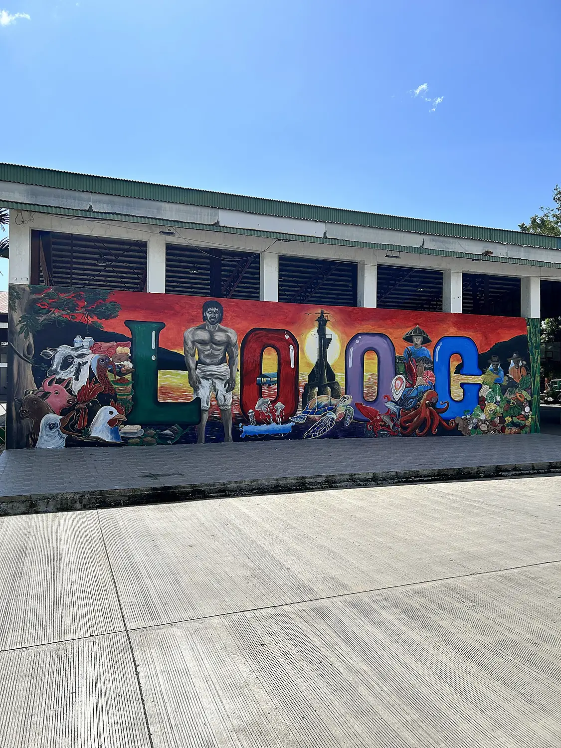 Looc Mural in Tablas Island