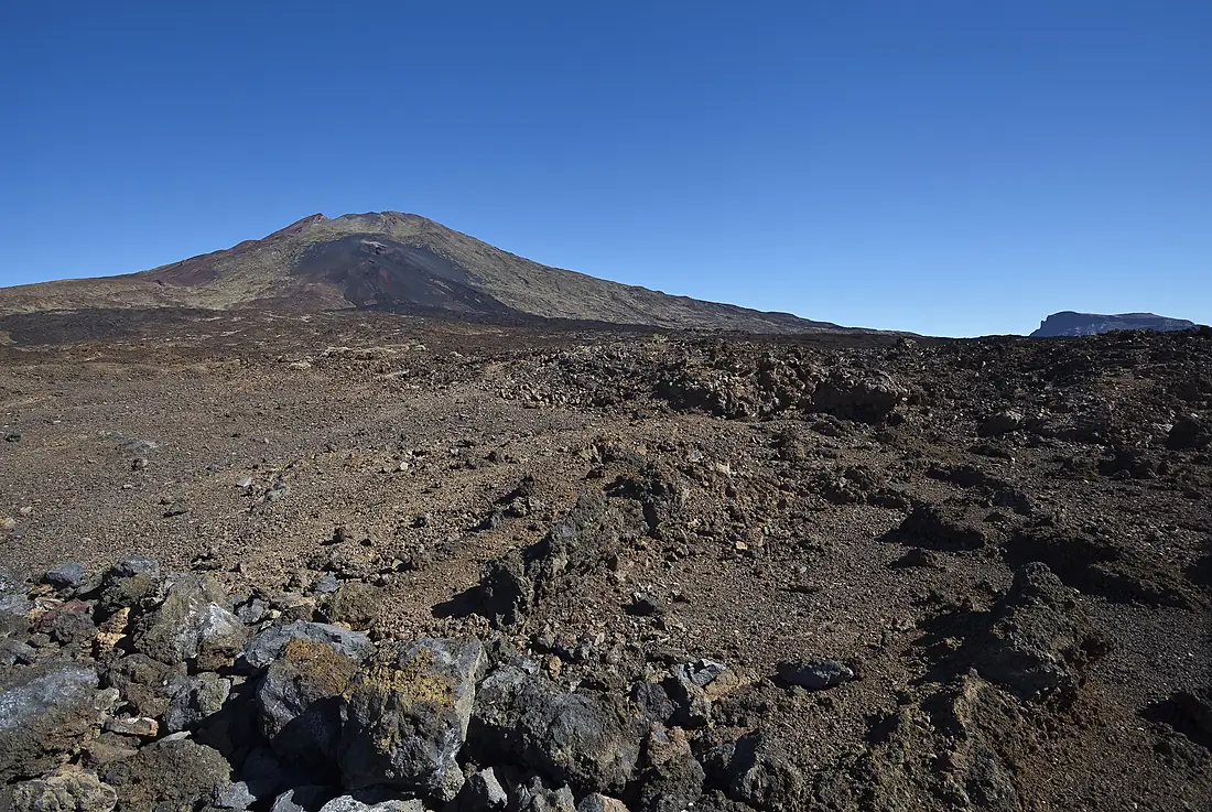 Vista del Teide desde el mirador Narices del Teide, Santa Cruz de Tenerife, España, 2012-12-16, DD 02