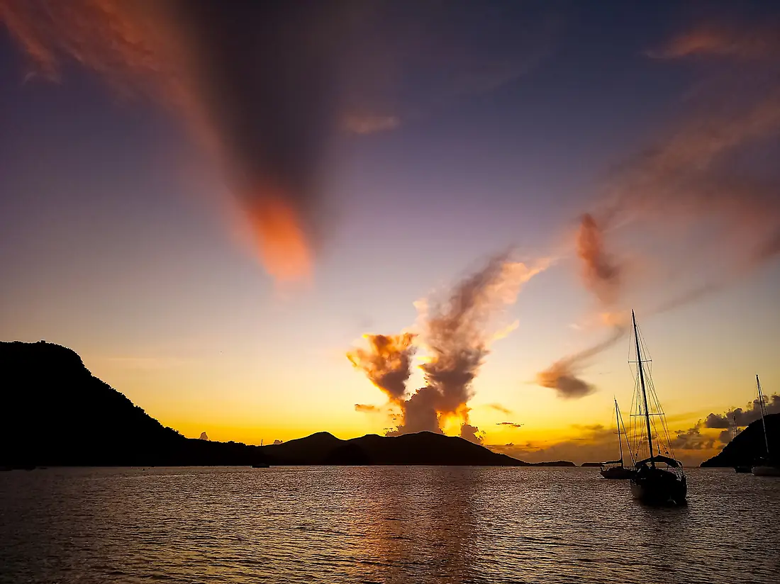 Coucher de soleil Terre-de-Haut