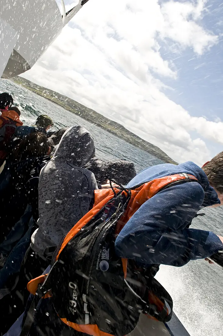 Shower on a ferry to Tory Island (2699383296)