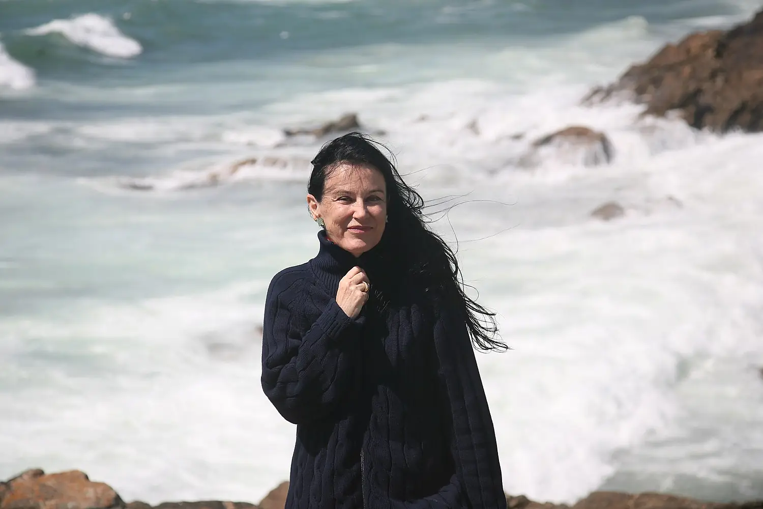 Irène Frain sur l'île de Tromelin 17-05-2007