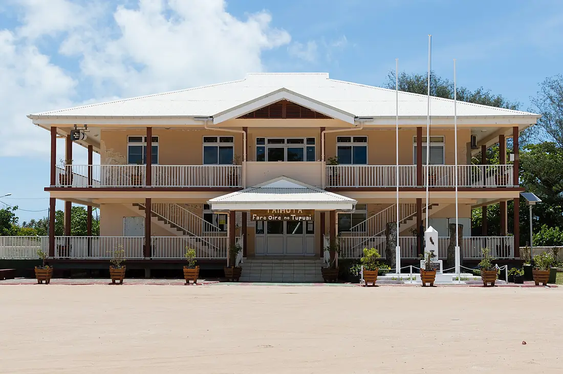 La mairie de Tubuai