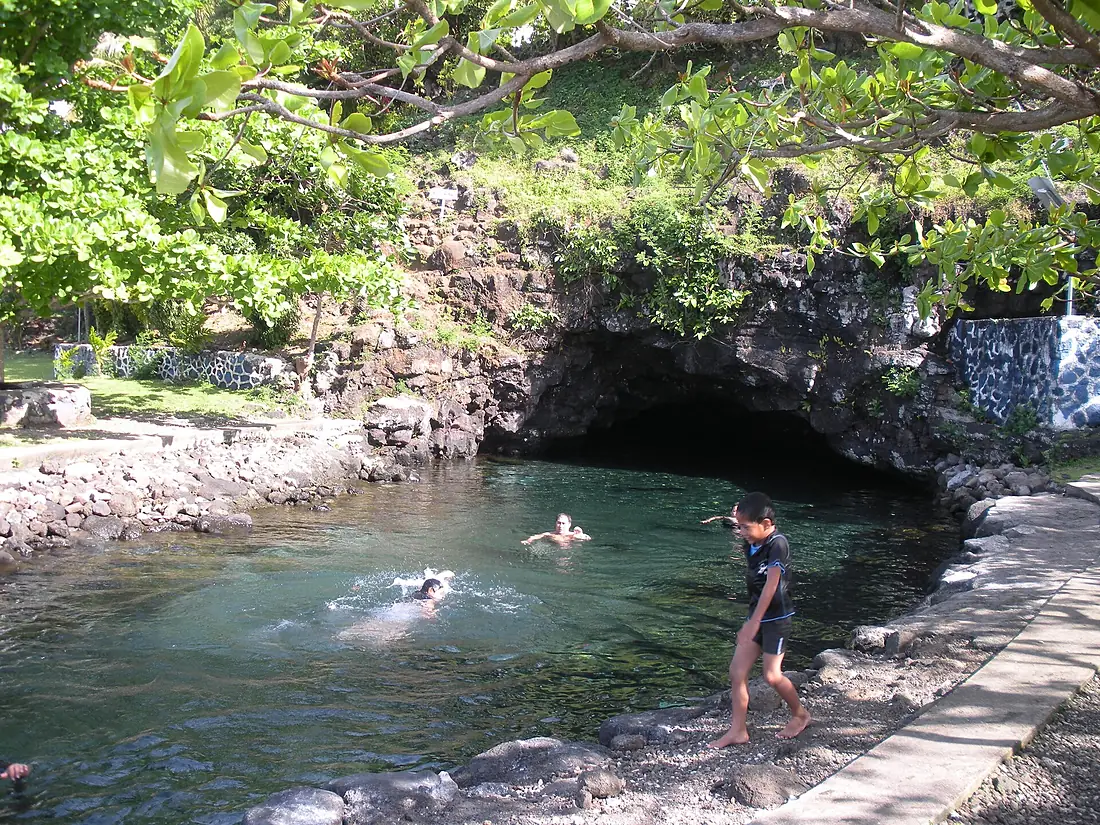 Piula Cave Pool, Upolu island, Samoa