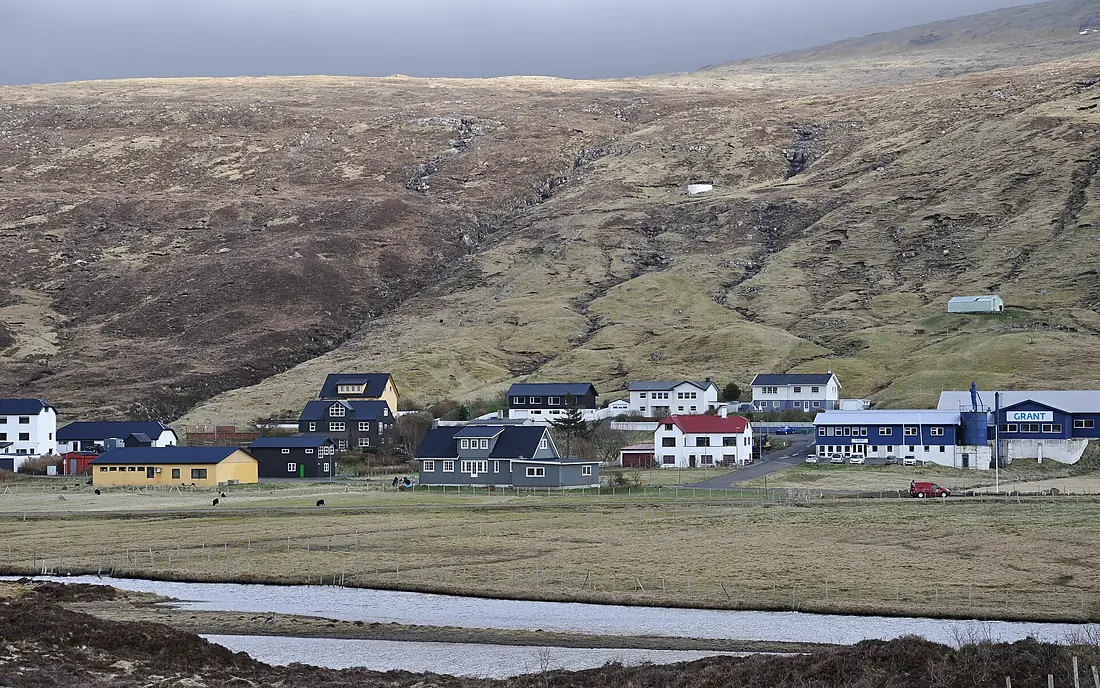 Faroe Islands, Vágar, Vatnsoyrar (1)