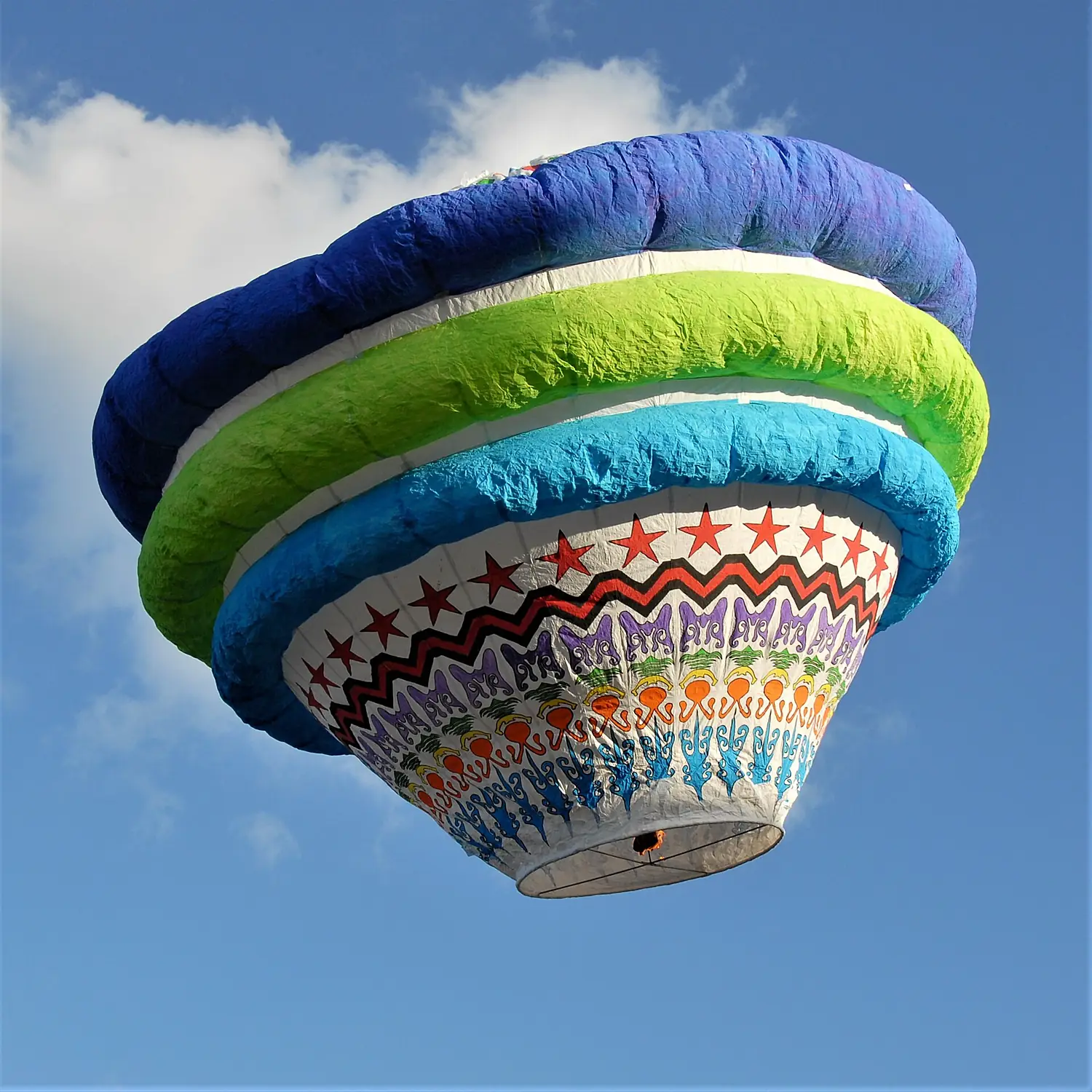Hot air balloon, Ventotene 02