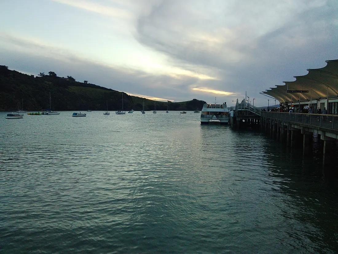 Ferry. Matiatia, Waiheke Island