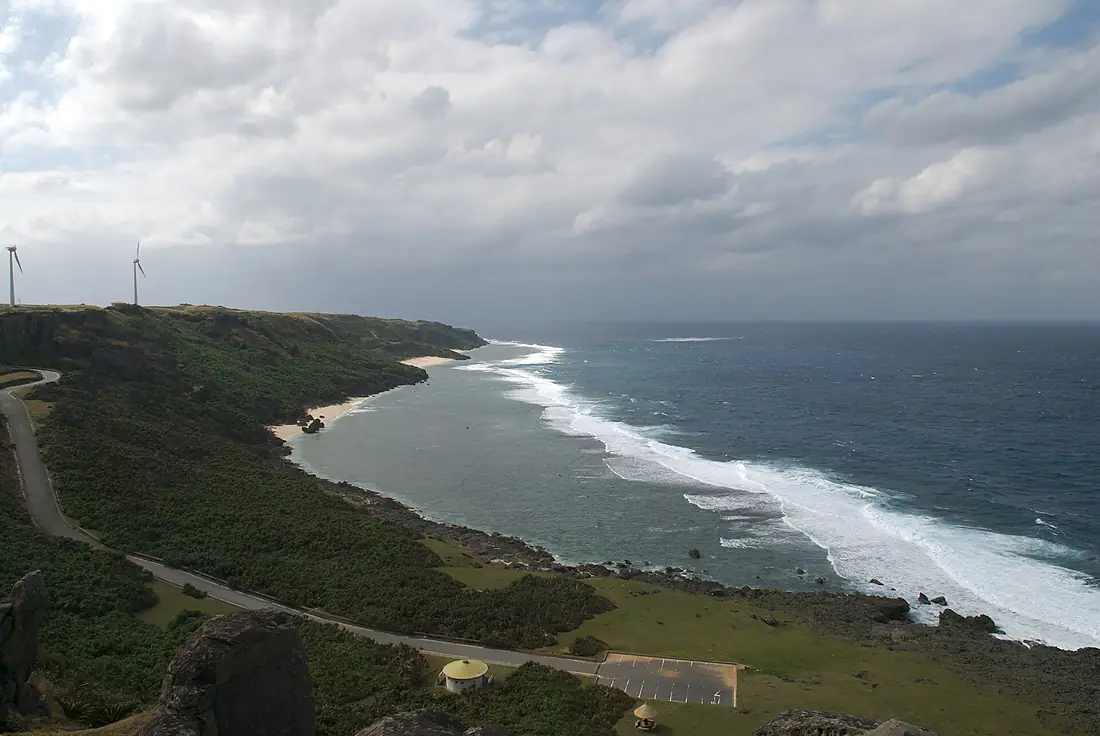 Yonaguni Island coast